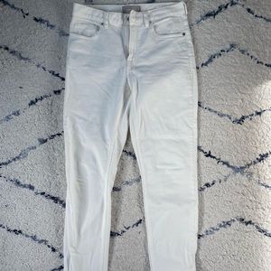 White Everlane jeans